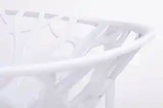 Krzesła Koral białe