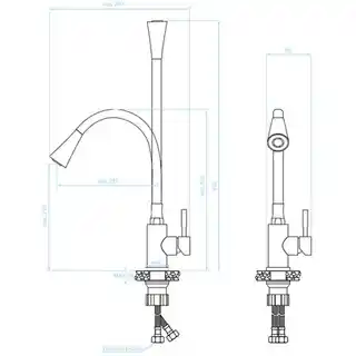 Kuchinox Bateria Selva BSK 462D Beżowy