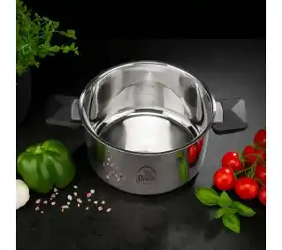 La Bonita Compacto LB6ZG02U ze składanymi uchwytami Indukcja 6 elementów Zestaw garnków