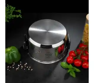 La Bonita Compacto LB6ZG02U ze składanymi uchwytami Indukcja 6 elementów Zestaw garnków