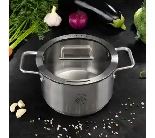 La Bonita LB6ZGS001 Indukcja Stal nierdzewna 6 elementów Zestaw garnków