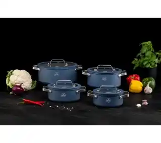 La Bonita LB8ZGA002 Indukcja Aluminium 8 elementów Zestaw garnków
