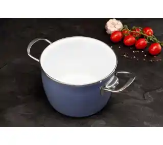 La Bonita Naturale LB8ZGE001 Indukcja Stal niskowęglowa 8 elementów Zestaw garnków