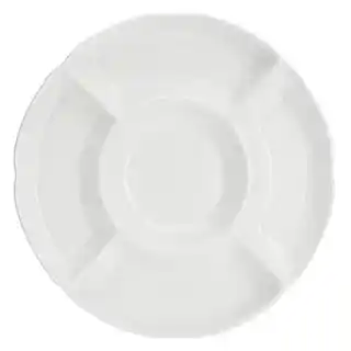 La Porcellana Bianca okrągła taca do przekąsek 35,5 cm Convivio