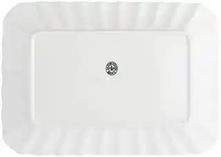 La Porcellana Bianca taca prostokątna 35 cm, 26 cm, Ducale, porcelana, elegancka, gładka powierzchnia