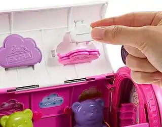 Lalka Barbie Extra Fly Samolot HPF72