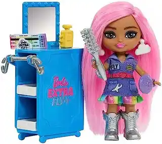 Lalka Barbie Extra Fly Samolot HPF72