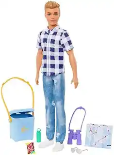 Lalka Barbie It Takes Two Kemping Ken HHR66