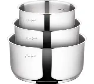 Lamart Kims LT1009 Indukcja Stal nierdzewna 5 elementów Zestaw garnków