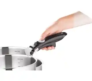 Lamart Kims LT1009 Indukcja Stal nierdzewna 5 elementów Zestaw garnków