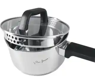 Lamart Pour LT1119 Indukcja Stal nierdzewna 7 elementów Zestaw garnków