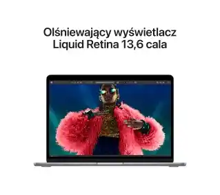 Laptop Apple MacBook Air 2024 13 6 M3 24GB 512GB macOS Gwiezdna Szarość
