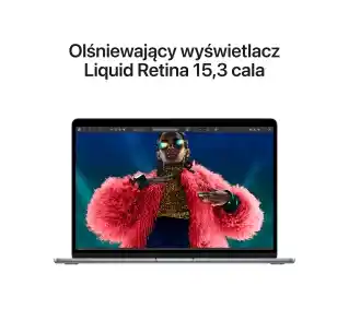 Laptop Apple MacBook Air 2024 15 3 M3 16GB 256GB macOS Gwiezdna Szarość