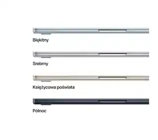 Laptop Apple MacBook Air 2025 13 6 M4 16GB 256GB macOS Północ