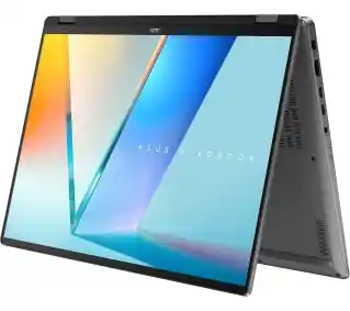 Laptop Asus Vivobook 16 Flip TP3607SH-RJ007W OLED 16 120Hz Ultra 5 226V 16GB RAM 512GB SSD RTX5050 DLSS4 Win11 Szary AI