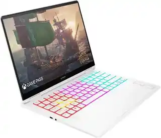 Laptop Hp OMEN Transcend 14-fb0012na 9R293EA Intel Ultra 7 16GB SSD 1TB RTX 4060 2 8K OLED 120Hz Biały