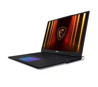 Laptop Msi Titan 18 HX AI A2XWIG-220PL 18 120Hz Ultra 9 285HX 64GB 6TB SSD RTX5080 DLSS4 Win11 Pro Czarny Zestaw AKC