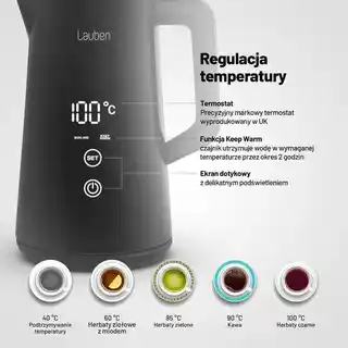 Lauben Czajnik elektryczny Electric Kettle 1800BC