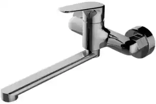 Laveo Rondo Bateria kuchenna ścienna chrom BLX080D