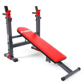 Ławka treningowa regulowana ze stojakami K-Sport KSSL110
