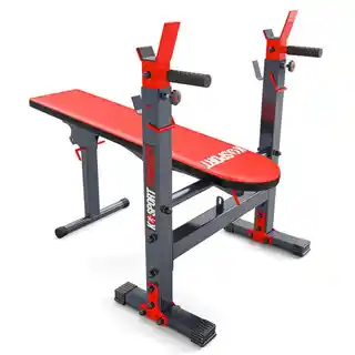 Ławka treningowa regulowana ze stojakami K-Sport KSSL110