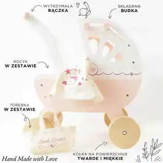 Le Toy Van Wózek dla lalek Sweetdreams