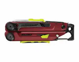 Leatherman Multitool Signal Crimson, 832745, narzędzie wielofunkcyjne, 19 funkcji, stal nierdzewna, kompaktowe, z klipsem