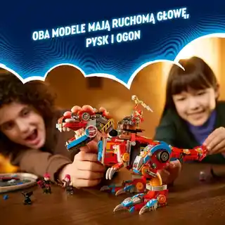 LEGO Dreamzzz 71484 Dinorobot Coopera C-Rex