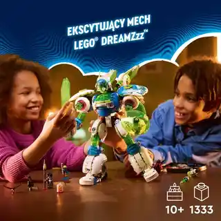 LEGO Dreamzzz 71485 Mech-rycerz Mateo i Z-Bloba