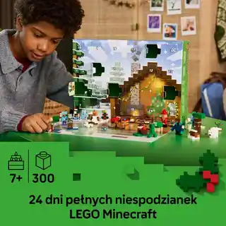 Lego Minecraft 21280 Kalendarz Adwentowy Na 2025