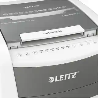 Leitz Niszczarka automatyczna IQ AutoFeed Office 600, ścinki 4x36mm P-4