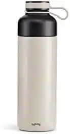 Lekue butelka termiczna To Go 0,5l szara, stal nierdzewna, izolacja próżniowa