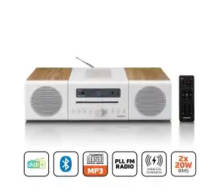 Lenco MC-375WH WD Wieża Hi-Fi