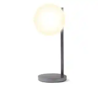 Lexon Bubble LED lampa stołowa 15W ładowarka indukcyjna Szary LH70X