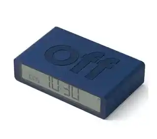 Lexon Flip Classic Dark Blue LR157DB9 Ciemnoniebieski Budzik