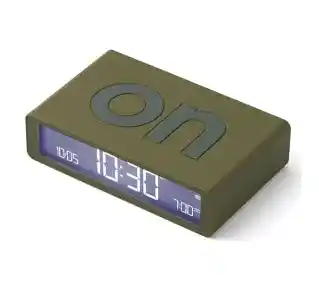 Lexon Flip Classic Khaki LR157K9 Budzik