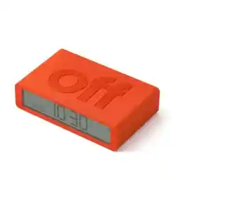 Lexon Flip Classic Orange LR157O1 Pomarańczowy Budzik