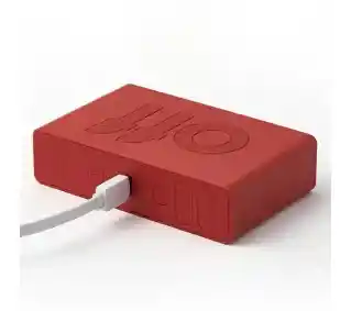 Lexon Flip Classic Red LR157R4 Czerwony Budzik