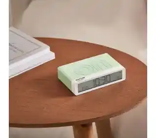 Lexon Flip Classic X Pantone Mint LR157PT-M Miętowy Budzik