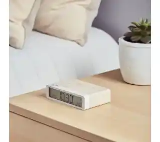 Lexon Flip Classic X Pantone Sand LR157PT-S Piaskowy Budzik