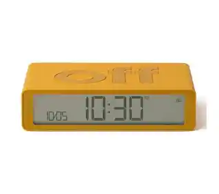 Lexon Flip Classic Yellow LR157J9 Żółty Budzik