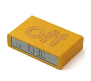 Lexon Flip Classic Yellow LR157J9 Żółty Budzik