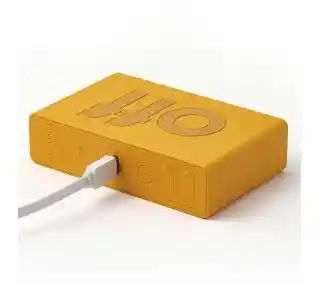 Lexon Flip Classic Yellow LR157J9 Żółty Budzik