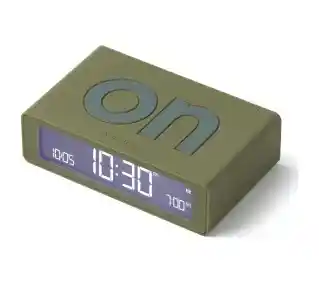 Lexon Flip Mini Khaki LR158K9 Budzik