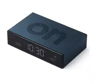 Lexon Flip Premium Blue LR152B Niebieski Budzik