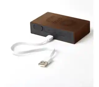 Lexon Flip Premium Bronze LR152BZ Brązowy Budzik