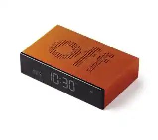 Lexon Flip Premium Orange LR152O1 Pomarańczowy Budzik