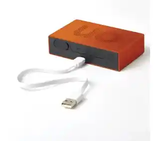 Lexon Flip Premium Orange LR152O1 Pomarańczowy Budzik