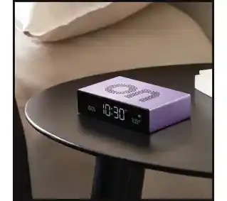 Lexon Flip Premium Purple LR152LL Fioletowy Budzik