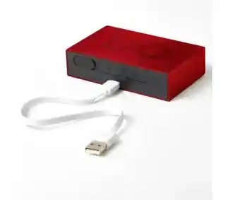 Lexon Flip Premium Red LR152R Czerwony Budzik